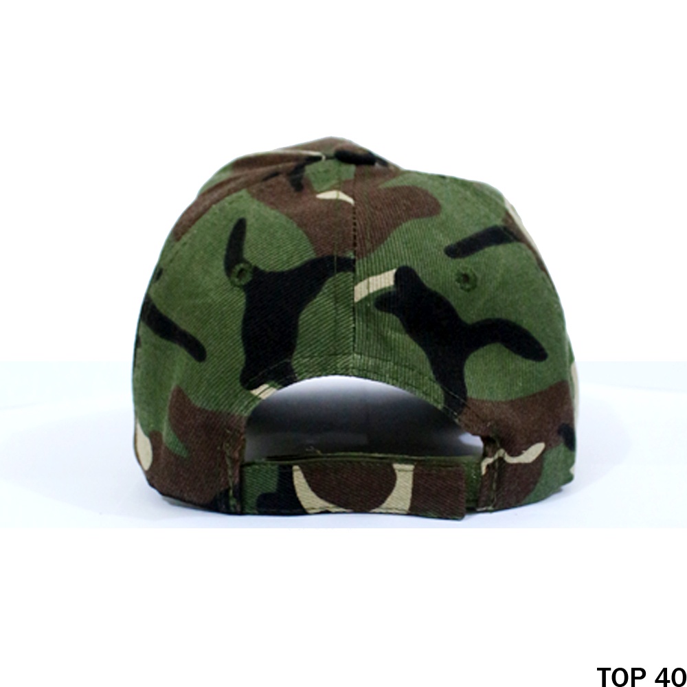 Topi Baseball Loreng Kamuflase Trucker Army Summer Hat - TOP 41