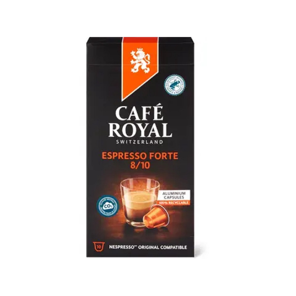 

Cafe Royal Espresso Forte for Nespresso 10 Aluminium Capsules