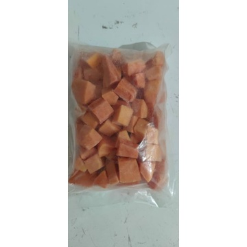 

Pepaya california beku 1 kg (frozen papaya)