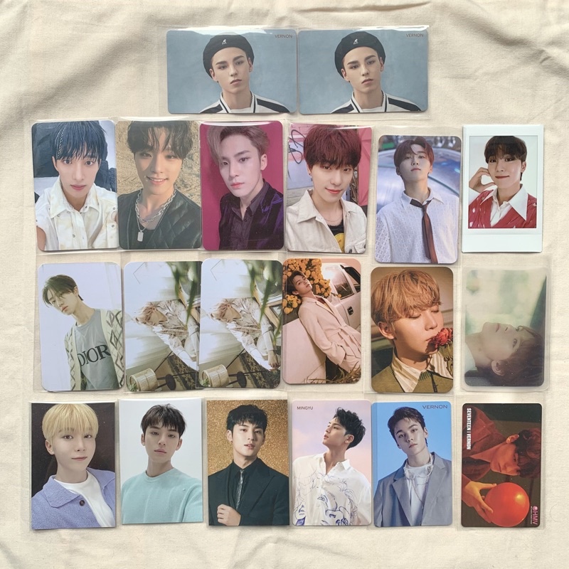 [READY STOCK] PC Photocard Benefit POB HMV SEVENTEEN - Fallin' Flower Flfl 24h Home, Qingdao An Ode,