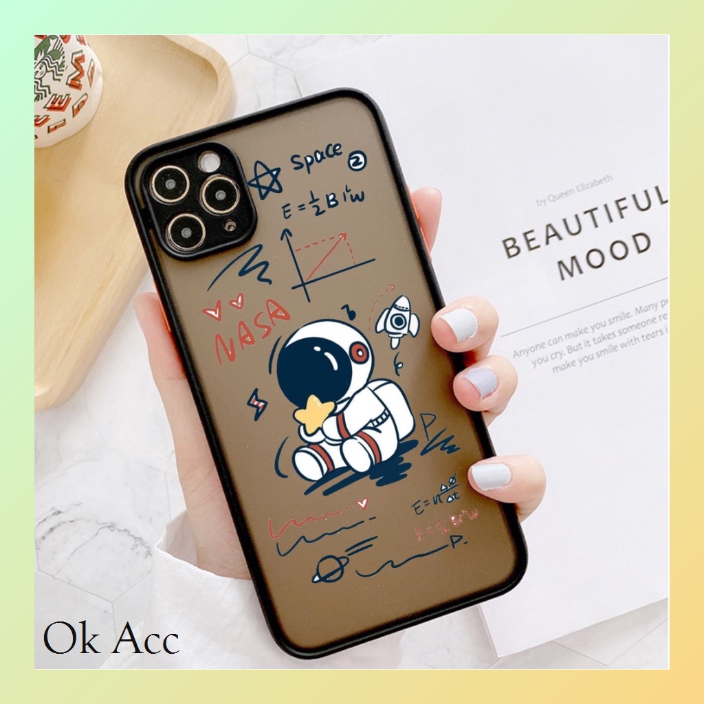 Casing Motif NASA Lucu AA11 for Xiaomi Redmi mi S2 8 11 Lite a1 5x Poco C40 F3 Pro M3 M4 X3 NFC GT 5G