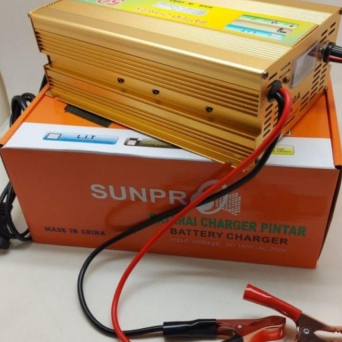 COD Charger Aki Mobil Sunpro 50 Ampere MA-1250B / Casan Aki 50A Sunpro