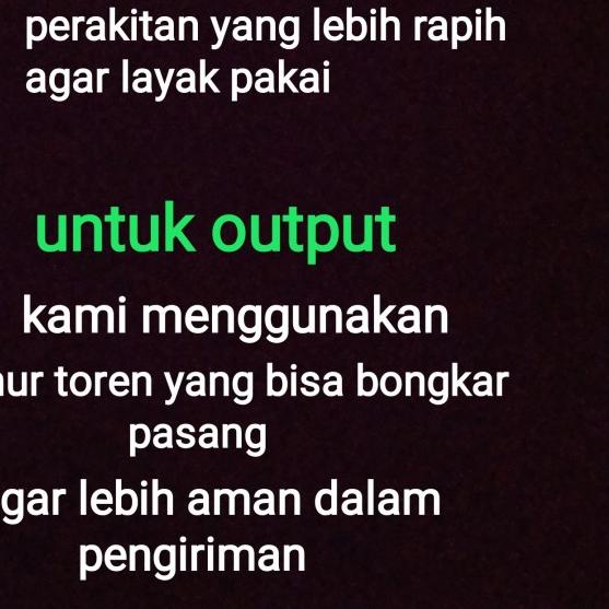 Filter talang aquarium / box aquarium ukuran 60.cm
