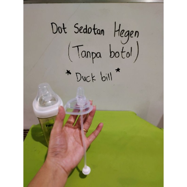 duckbill set hegen / sedotan pengganti dot hegen