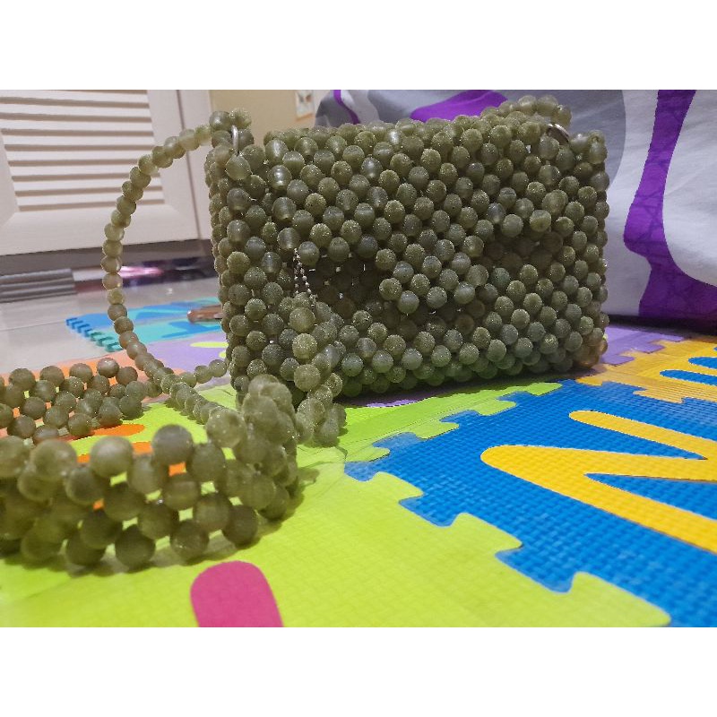 grinesa bead bag