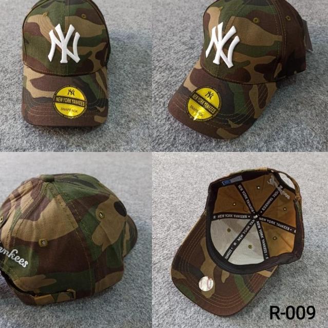 Topi NY MLB Classic Camo Army Import