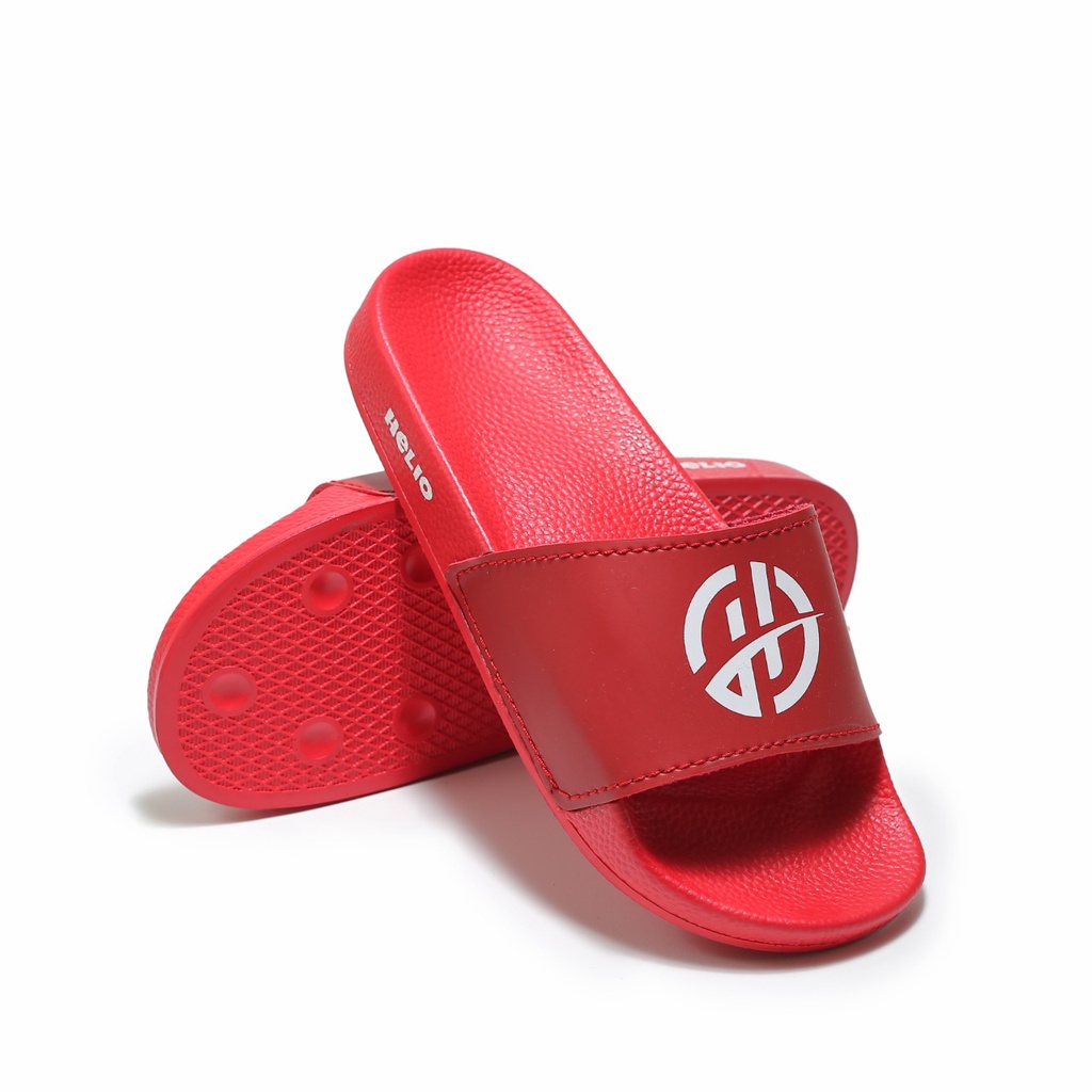Sandal Slide fashion hitam sandal pria Slop BAYAR DI TEMPAT Sandal Slip On Pria S04