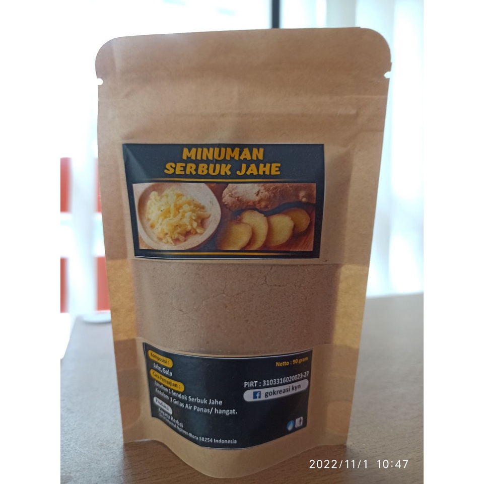 

Serbuk Jahe Blora (Plus Gula)