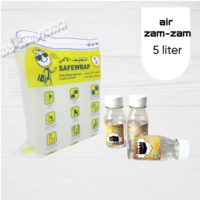 

Tokopratiwiw - Air Zam Zam Kemasan 5 Liter Jerigen