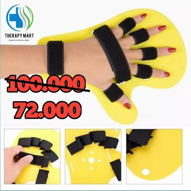 Alat fisioterapi latihan telapak tangan stroke tangan lumpuh