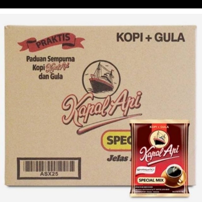 KOPI KAPAL API MIX 1 DUS