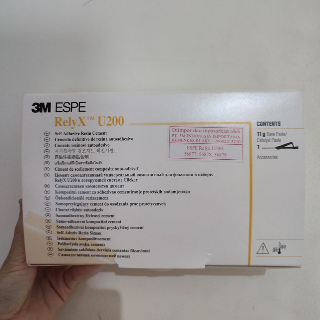 3M Espe RelyX U200 Self Adhesive Cement 3M