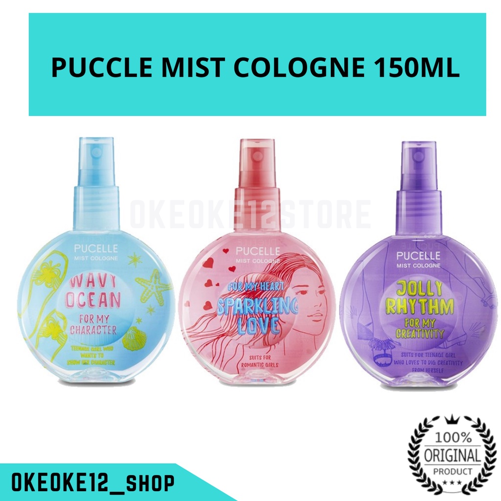 Parfum Pucelle mist cologne150ml