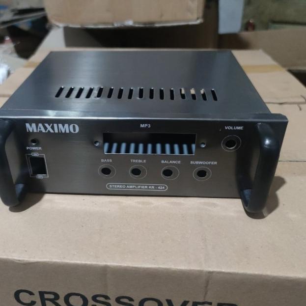 Box power amplifier + usb merk kurae / box power / box amplyfier