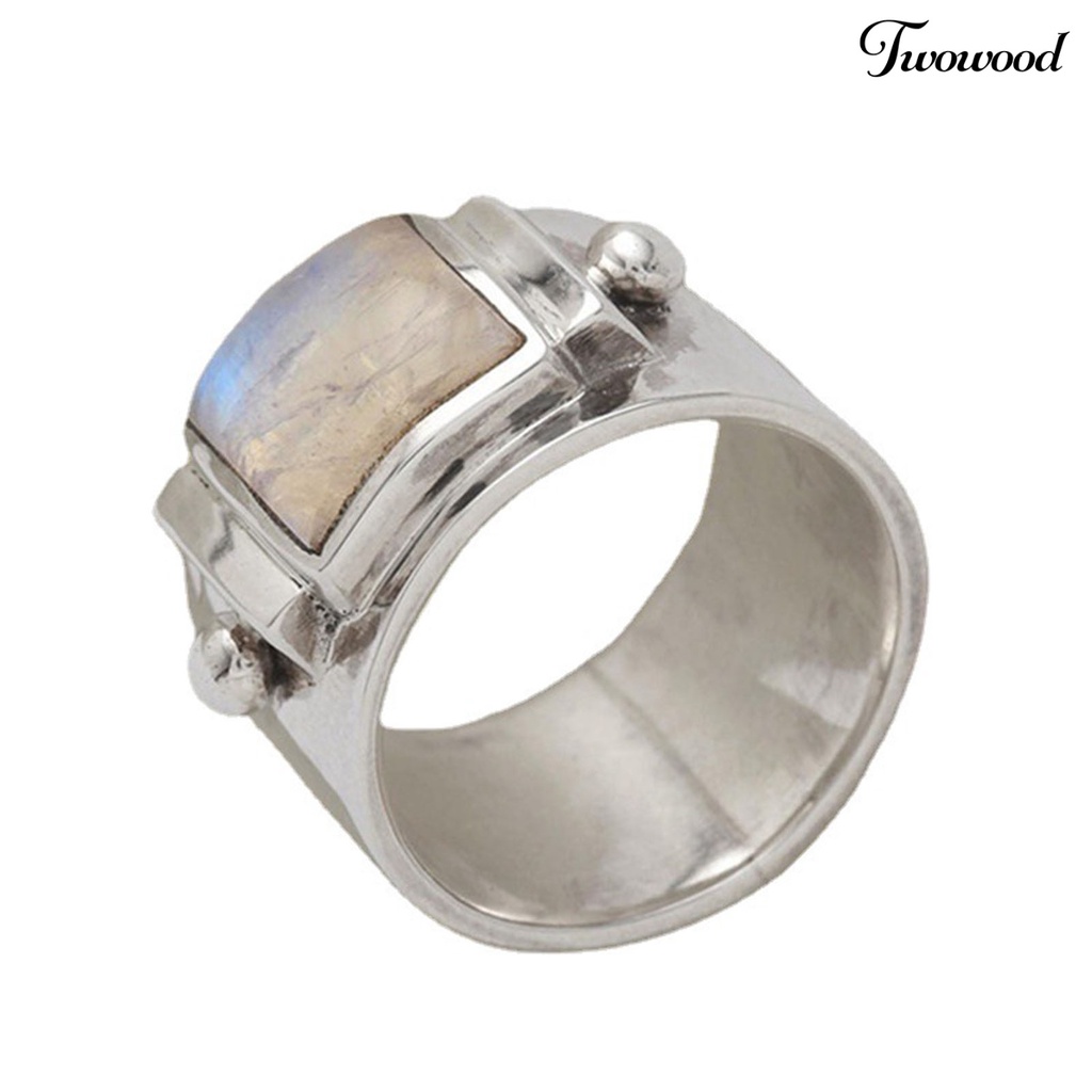 Cincin Bahan Alloy Gaya Vintage Untuk Wanita