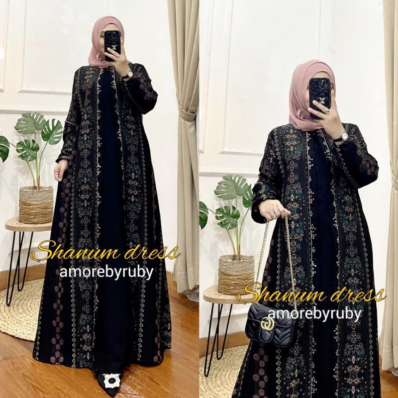 shanum dress# shanum ori by amorebyrubby#gamis aswan#adhista new#lusy new#