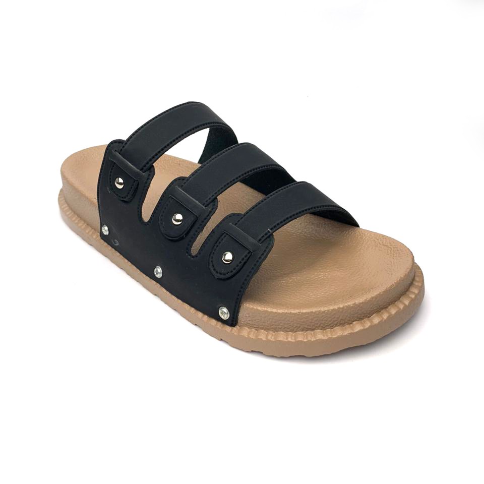 TERMURAH SANDAL WANITA / SENDAL CEWEK PLATFORM KOKOP SANDAL STRIP/BAN 3