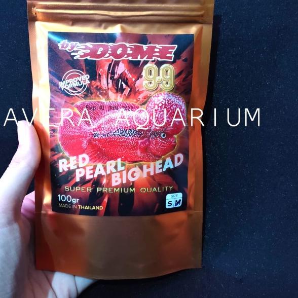 99 MAKANAN LOHAN 100 gr / PELET IKAN LOUHAN / DOME / ORIGINAL THAILAND - S
