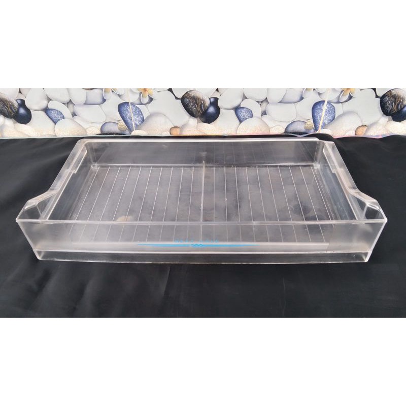 Rak kulkas sharp 2 pintu rak meat trai rak tatakan untuk menyimpan ikan dan daging kulkas sharp 2 pi