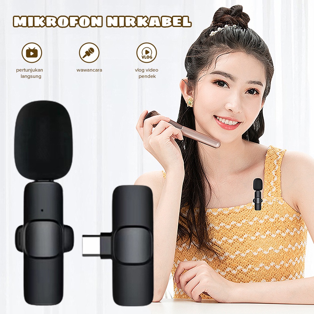 Mic Mini Microphone Wireless Vlog KT-10pro