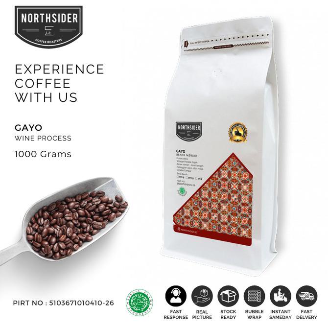 

BIJI KOPI ARABIKA GAYO WINE NATURAL - 1KG NORTHSIDER COFFEE