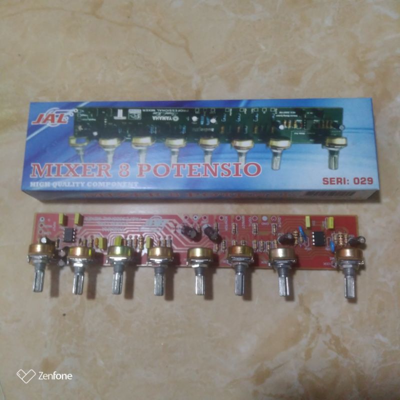 Jual Kit Mixer Yamaha 8 Potensio JAL Penguat Mic Audio | Shopee Indonesia