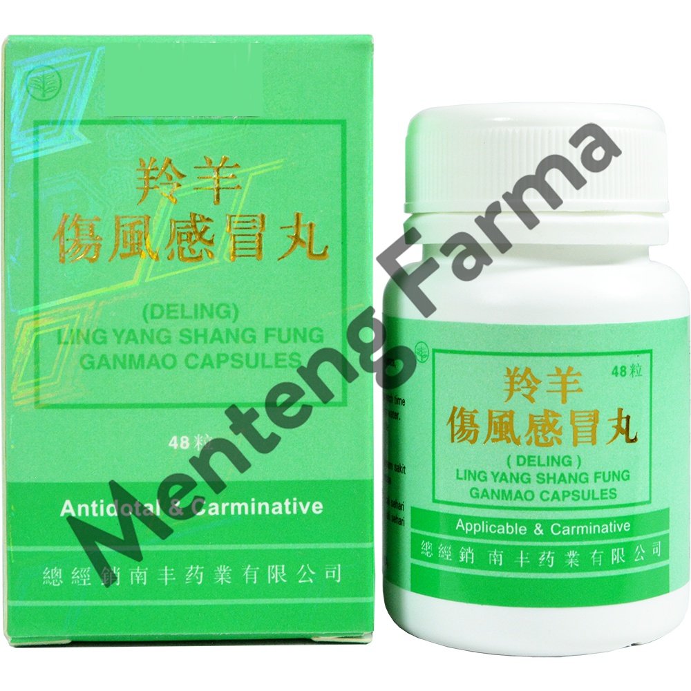 Ling Yang Shang Fung Ganmao Capsules (DELING CAPSULE) - 48 Capsule