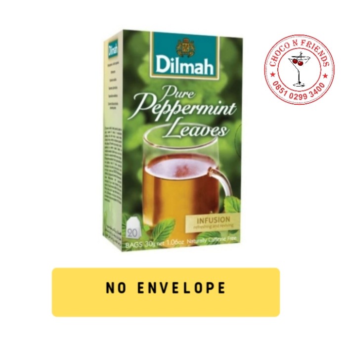 

BAYAR DITEMPAT Teh Dilmah No Envelope 20 sachet Peppermint /TEH DIET/TEH PELANGSING/TEH HIJAU/TEH