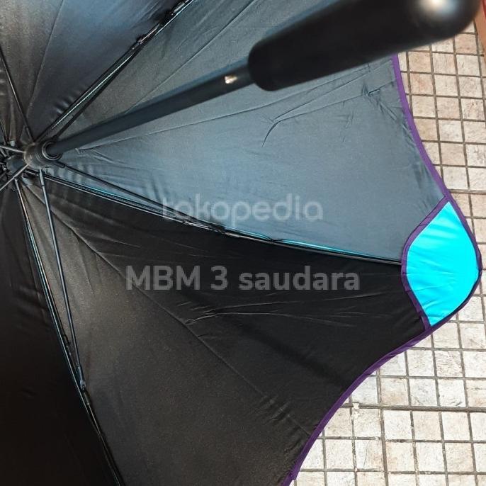 payung LOKO BLUNT umbrella rangka fiber anti badai