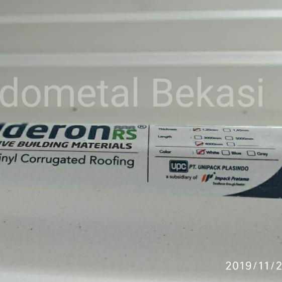 Alderon RS Atap upvc type greca