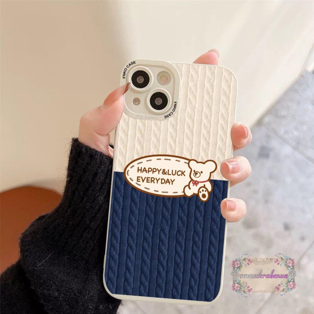 SS115 SOFTCASE MOTIF KARTUN BERUANG IPHONE 6 6S 6+ 7 8 7+ 8+ X XS XR XS MAX SB4379