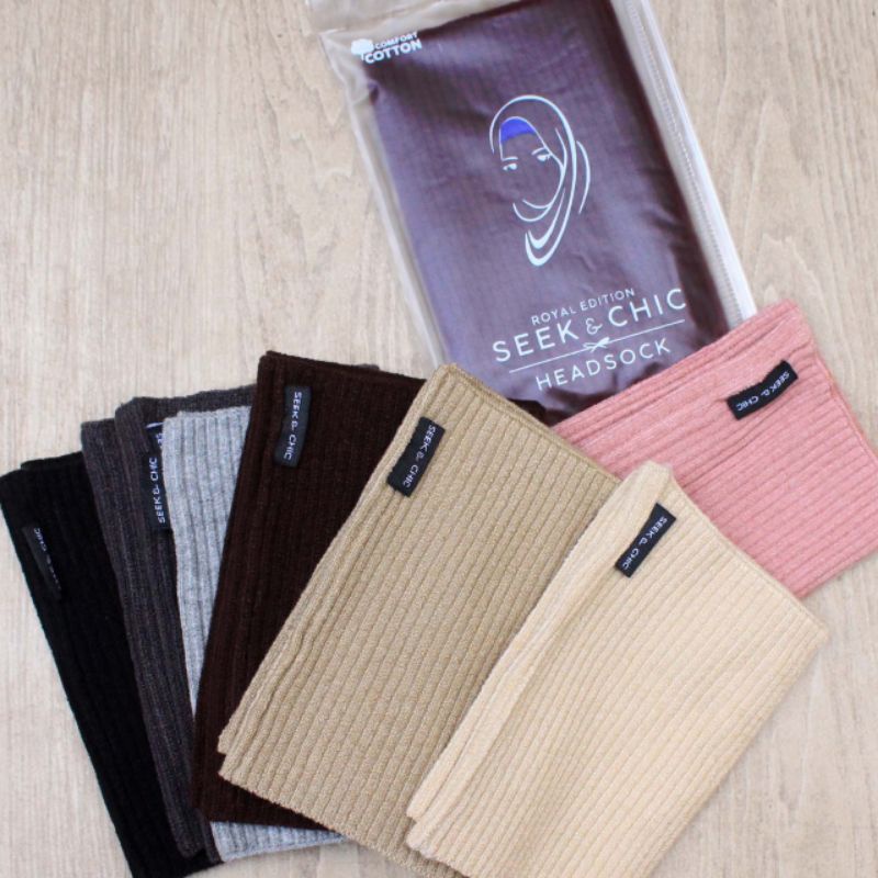 seek & chic headsock catton anti pusing