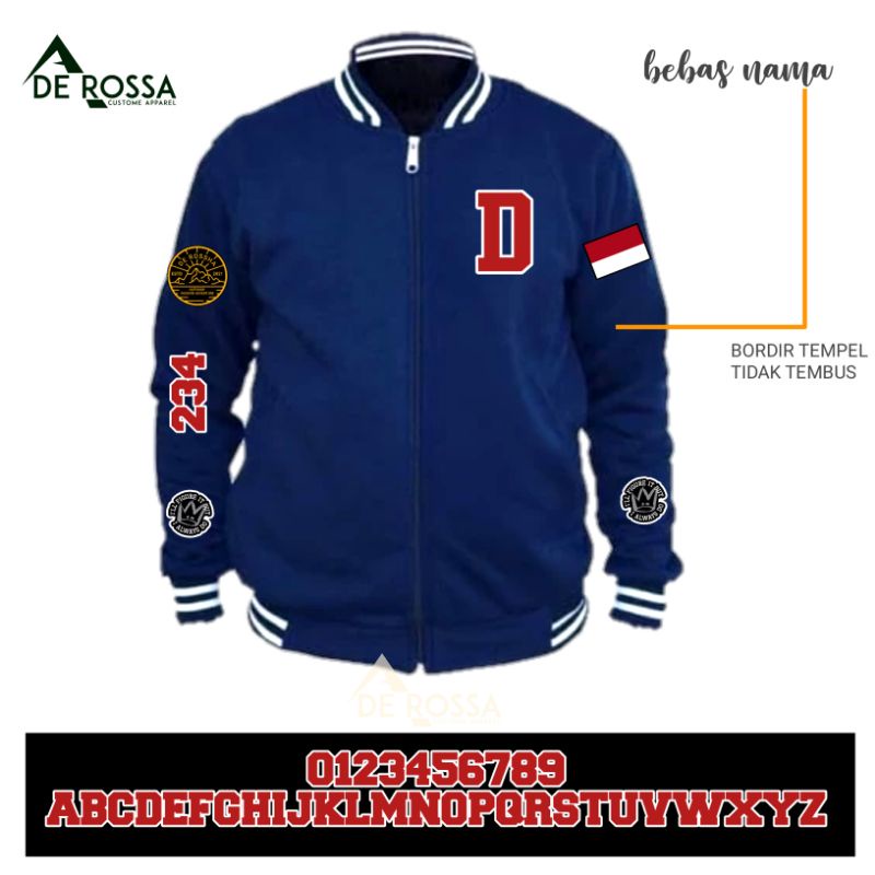 Jaket bebas costume bordir - costume