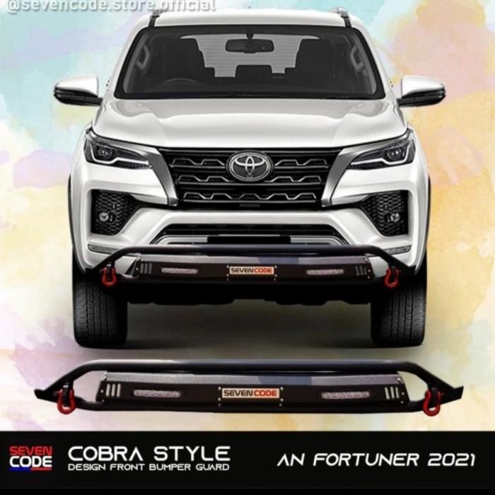 Jual Paket Tanduk Depan Belakang Fortuner Cobra Style Shopee