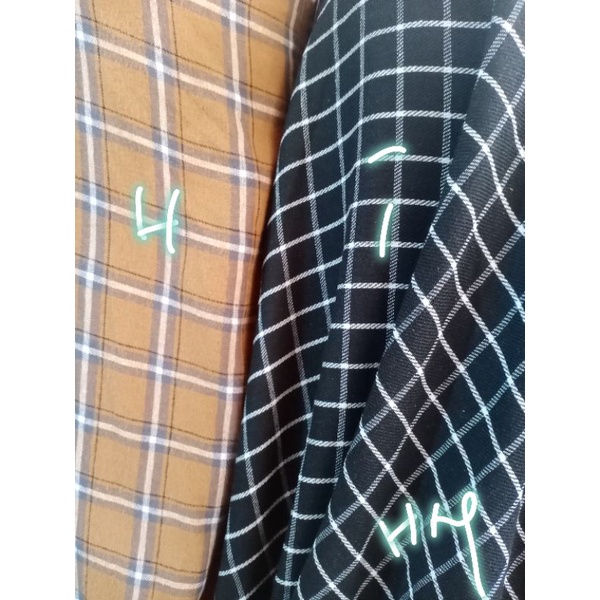 kain flanel berbagai warna