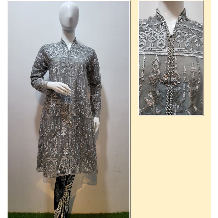 Permata Olshop / Setelan Kebaya Busui Payet Modern / Kebaya Wisuda / Kebaya Tunik Busui / Kebaya Kondangan / Kebaya