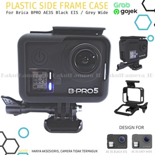 Plastic Side Frame Case For Brica BPro 5 3S / Akaso V50x / SJCAM / SBOX S1 / KOGAN 4k