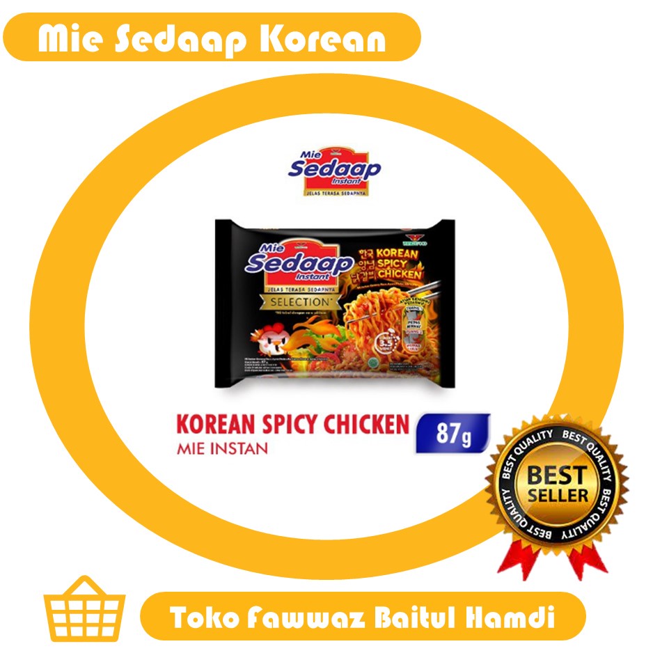 

Mie Sedaap Korean Spicy Chicken 87 gr | Toko Fawwaz Bitul Hamdi