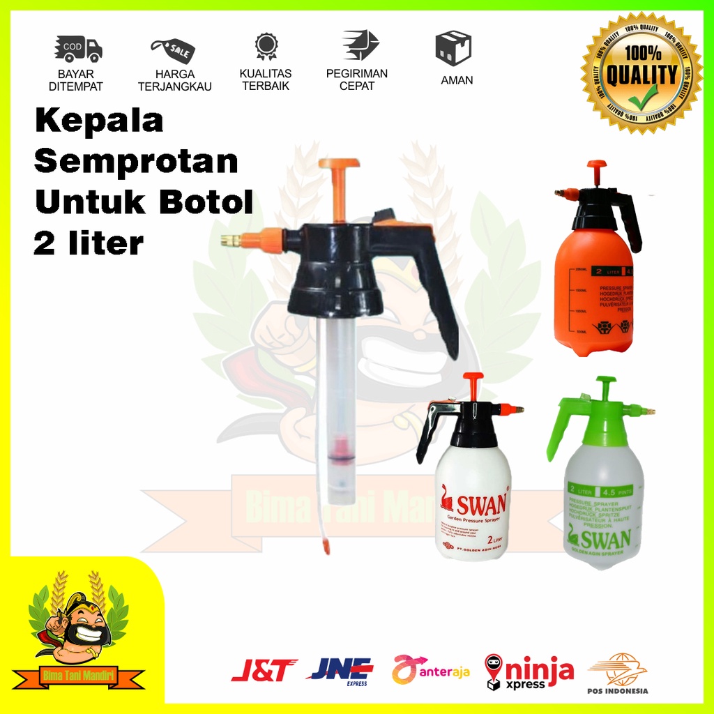 Kepala Sprayer 2Liter Spare Part Semprotan Burung Semprotan Tanaman