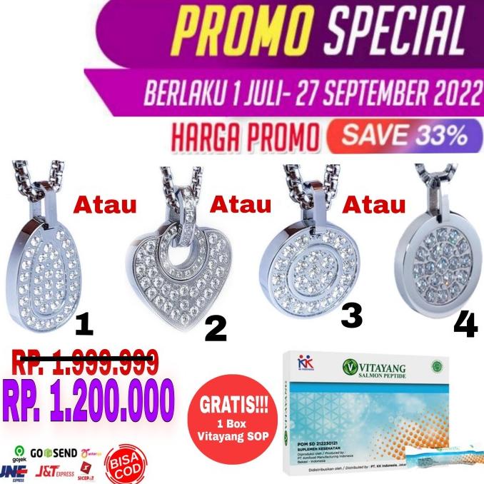 Promo Spesial Kalung Kesehatan KKL Liforce Made in USA Anti Radiasi