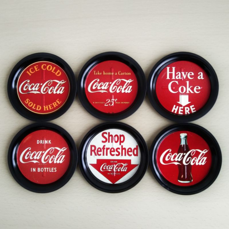 Jual Coca Cola Coaster Set Vintage Collection Shopee Indonesia