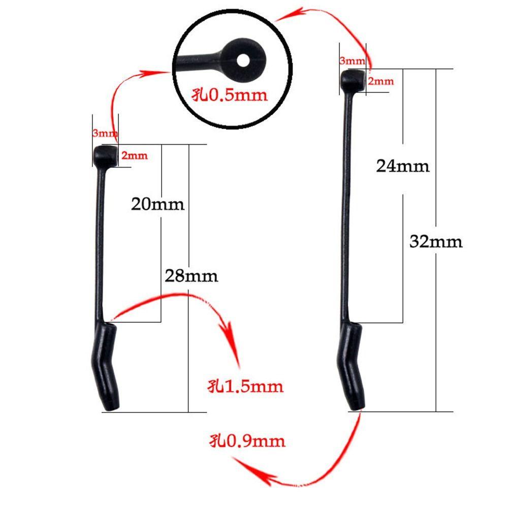 Top D-rig Line Aligner rig Rambut Lembut Sambung Pop Up Positiver Terminal Tackle