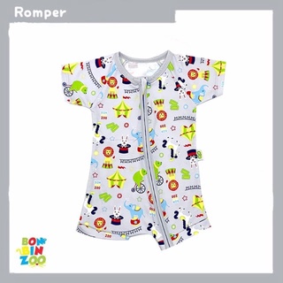 BonBinZoo Romper Pendek SNI Baju Kodok Segiempat Baby Newborn 0-12 Bulan | Part 2