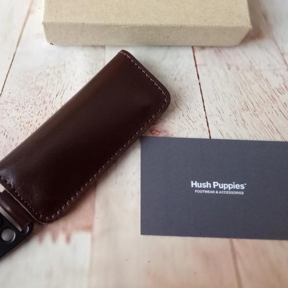 Dompet STNK Gantungan Kunci Mobil/Motor Hush Puppies Kulit Asli 100%