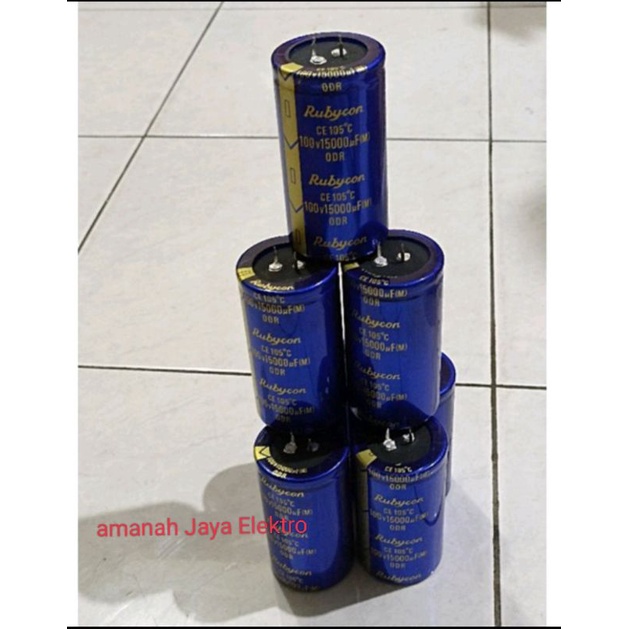 Elco 15000UF 100V rubycon