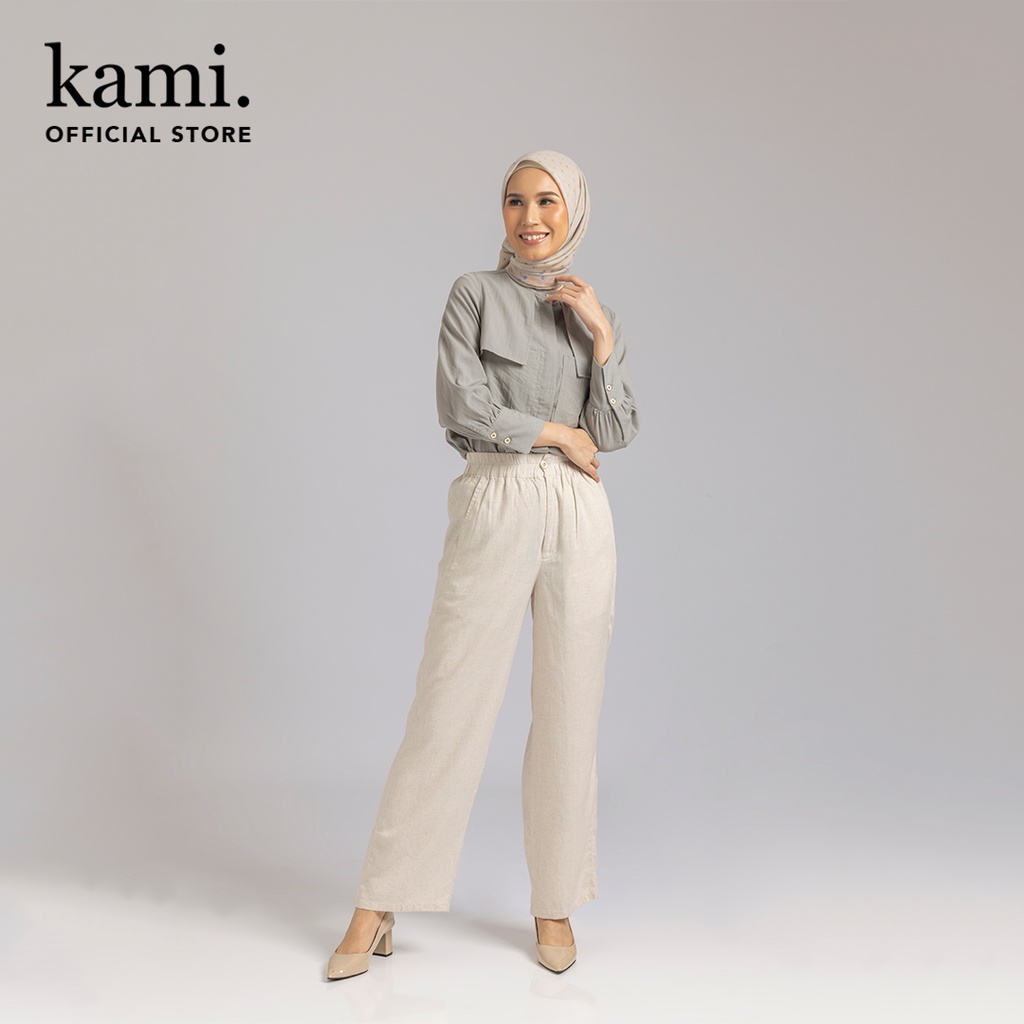 KEFI LINEN PANTS - KAMI