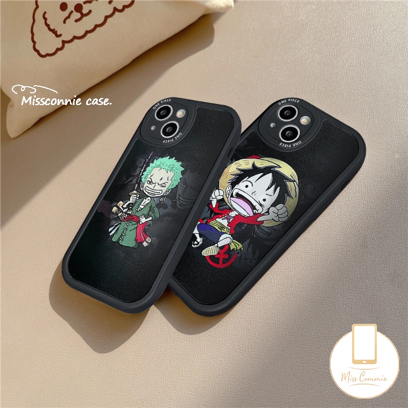 Soft Case Tpu Motif Kartun One Piece Luffy Zoro Untuk IPhone 7 6s 8 6 Plus 11 Pro MAX XR 14 13 12 Pro MAX 14 Plus X XS MAX SE 2020