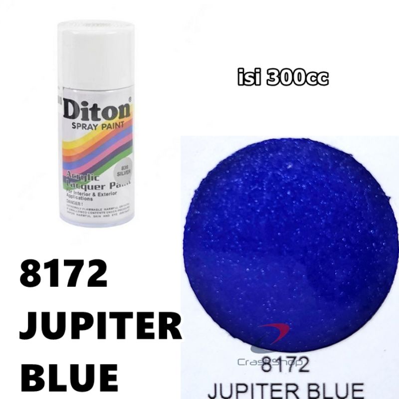 Cat Pilox Diton Jupiter Blue 8172 300cc Warna Biru Yamaha frame sepeda motor mobil pylox pilok