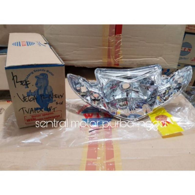 reflektor depan vega r new merk win