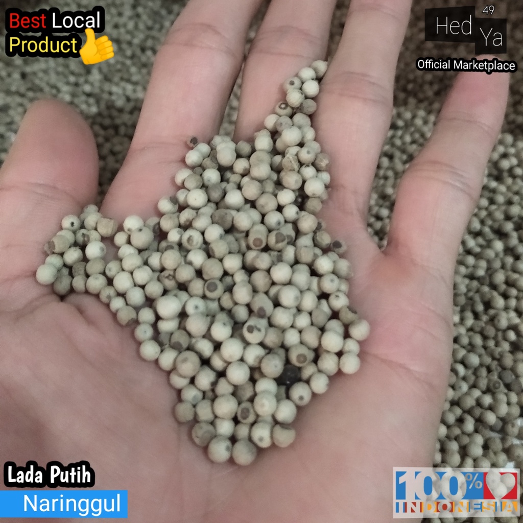 

Lada Putih 1Kg Biji Utuh Pedes Berkualitas Murah Grosir